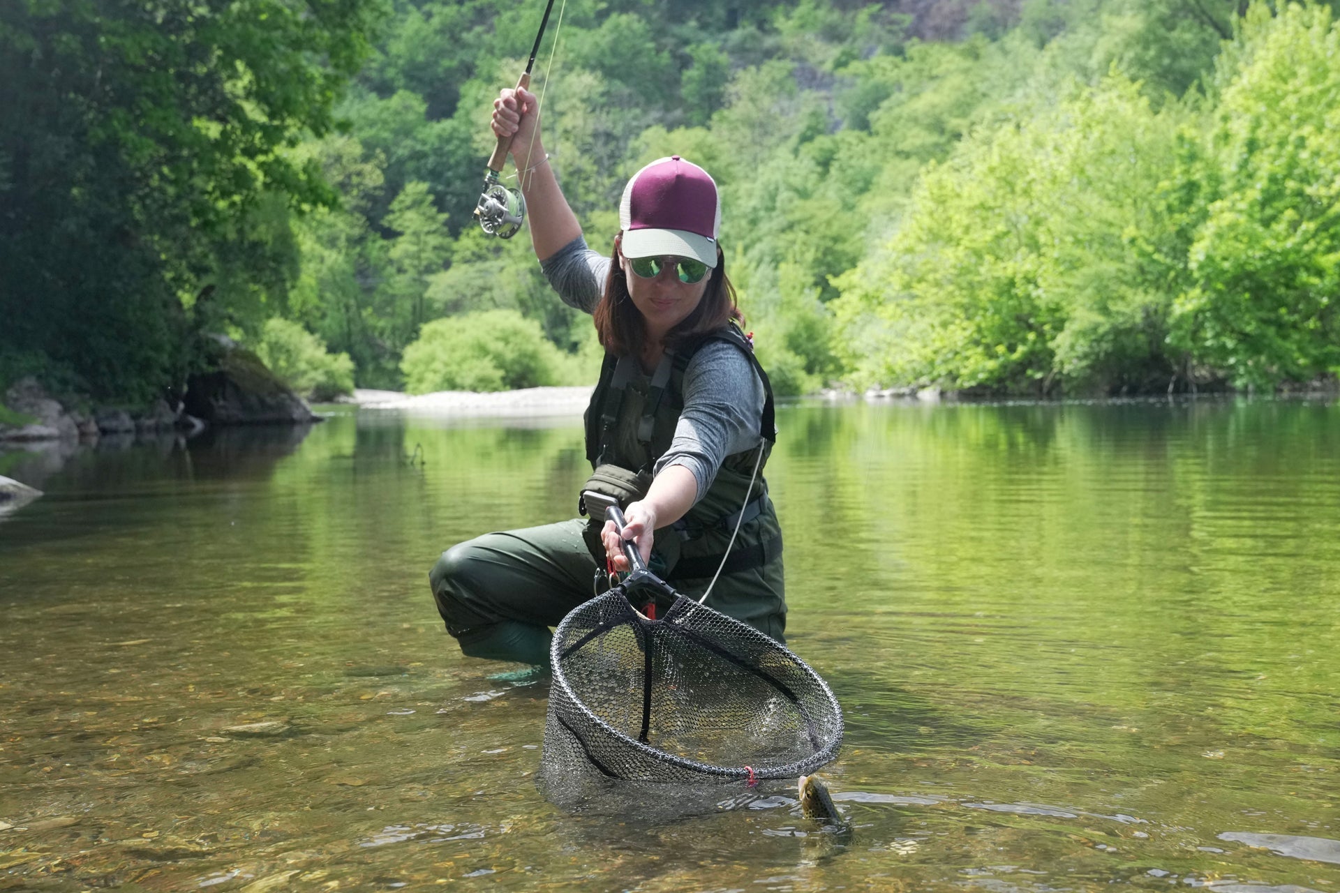 Classic Weighted Gold Ribbed Hares Ear Nymph - Set of 6 Flies - Size 18