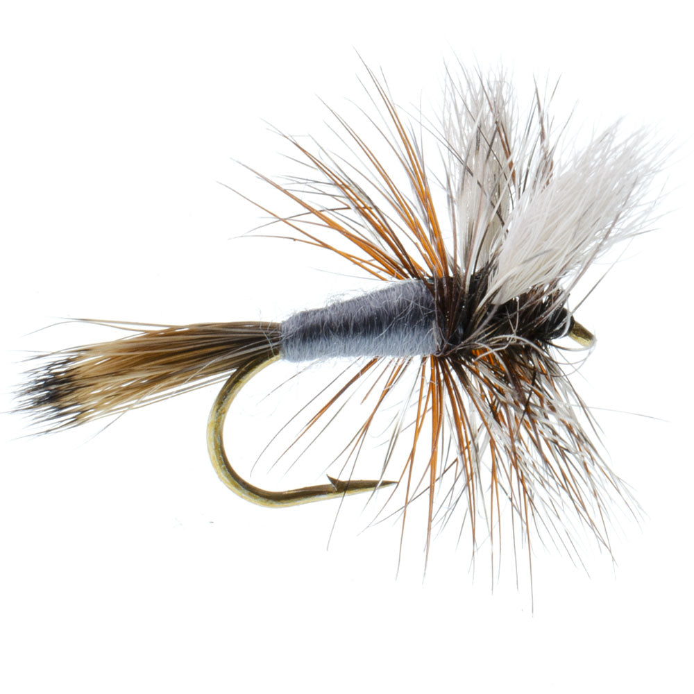 Adams Wulff Classic Dry Fly 1 Dozen Flies Hook Size 12