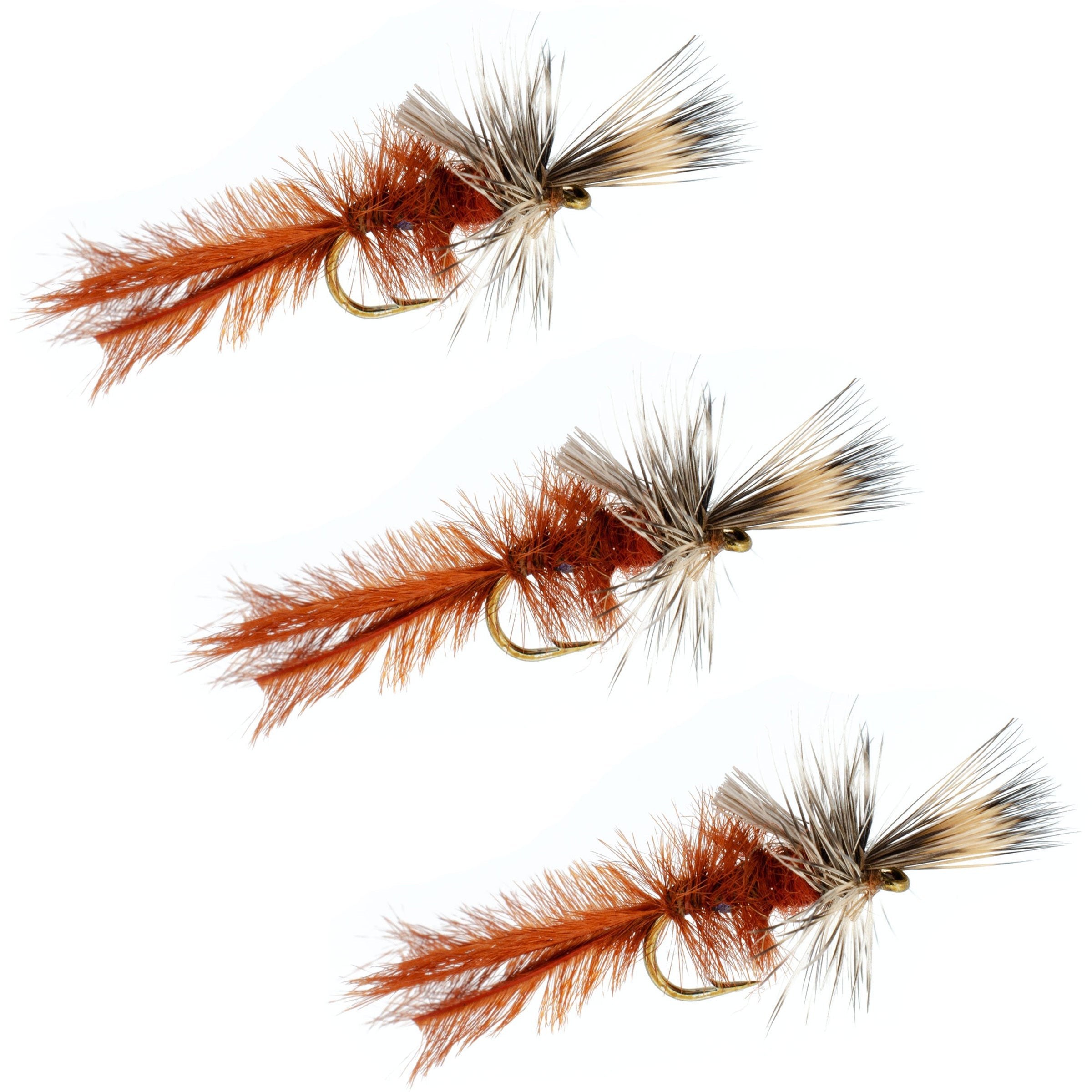3 Pack Callibaetis Cripple Mayfly Hook Size 16