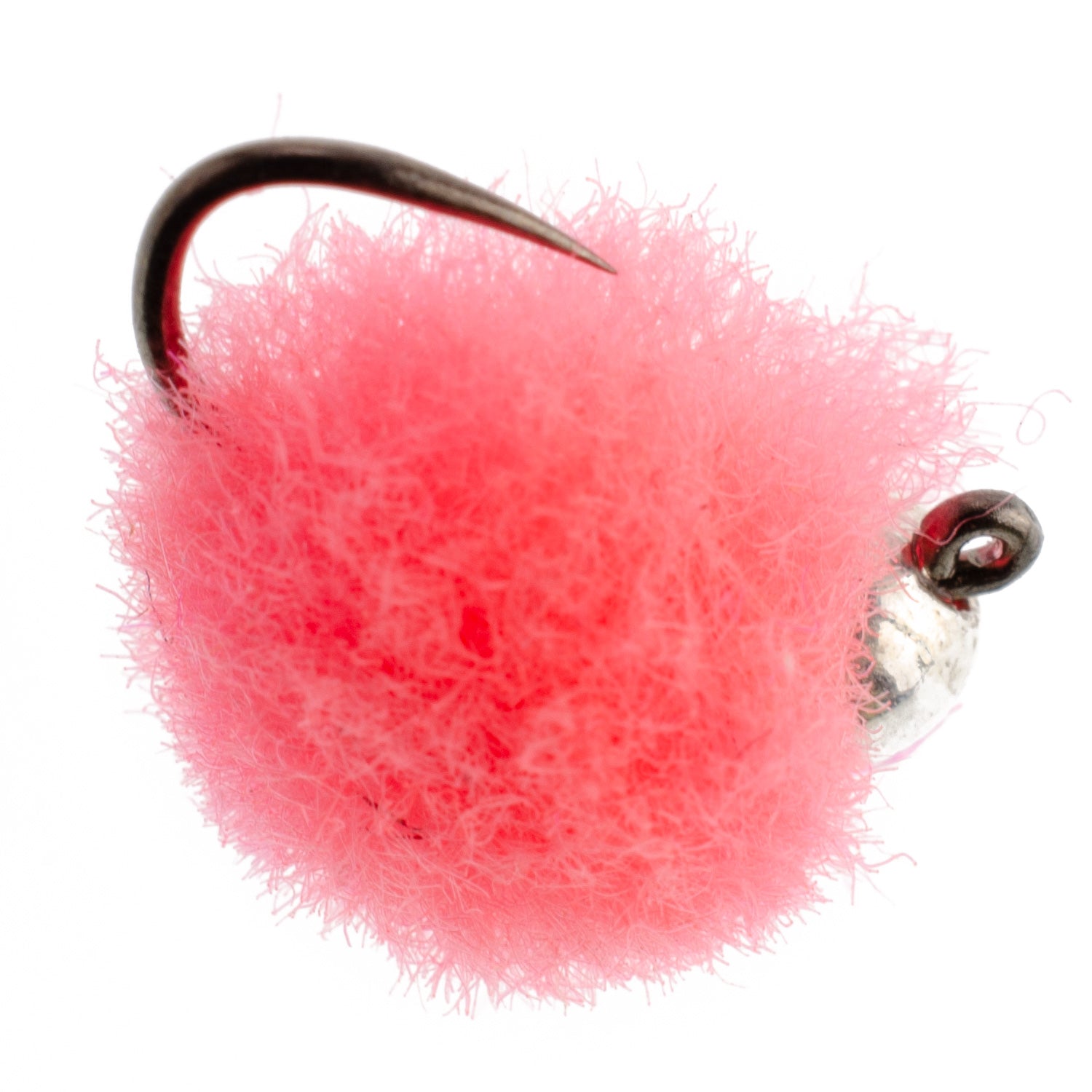 Tungsten Bead Tactical Euro Jig Egg Barbless Czech Nymph Fly - 1 Dozen Flies Size 16