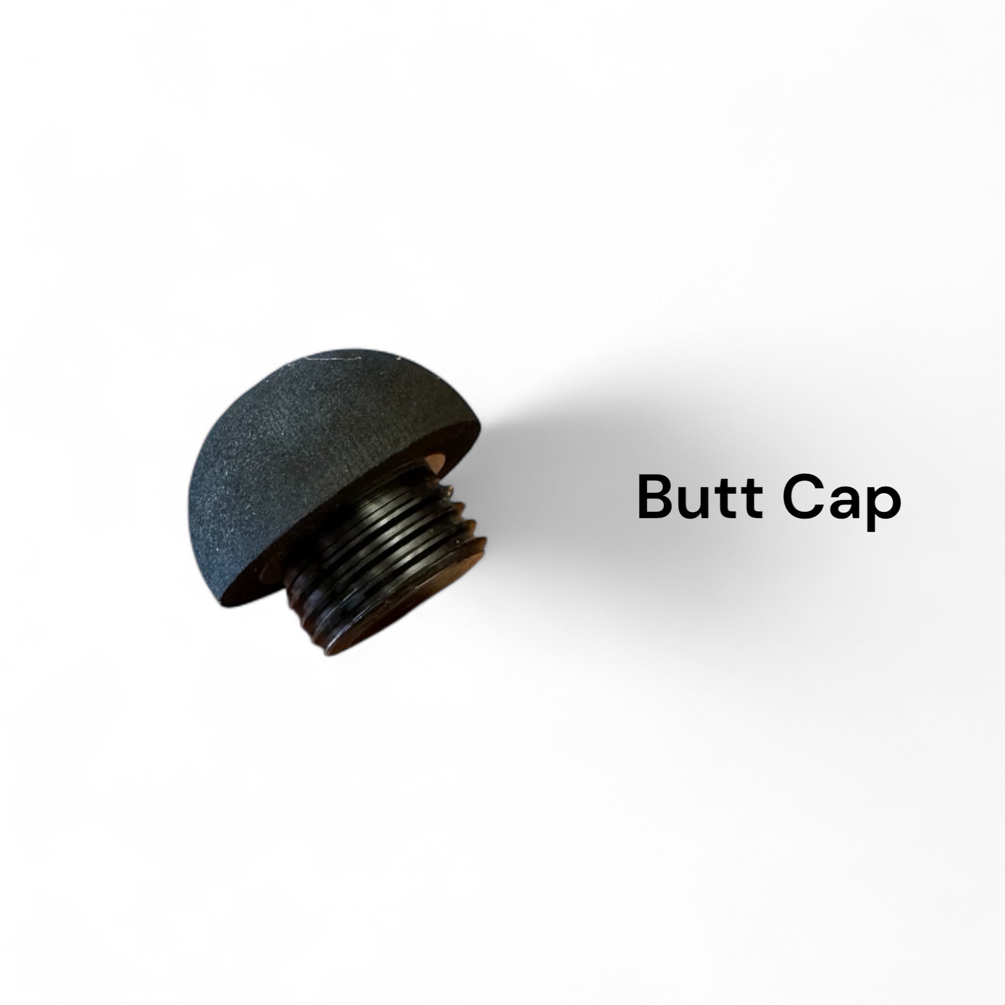 Wasatch Tenkara Rods Open Waters butt cap replacement part, featuring threaded design for secure fit on the rod handle.