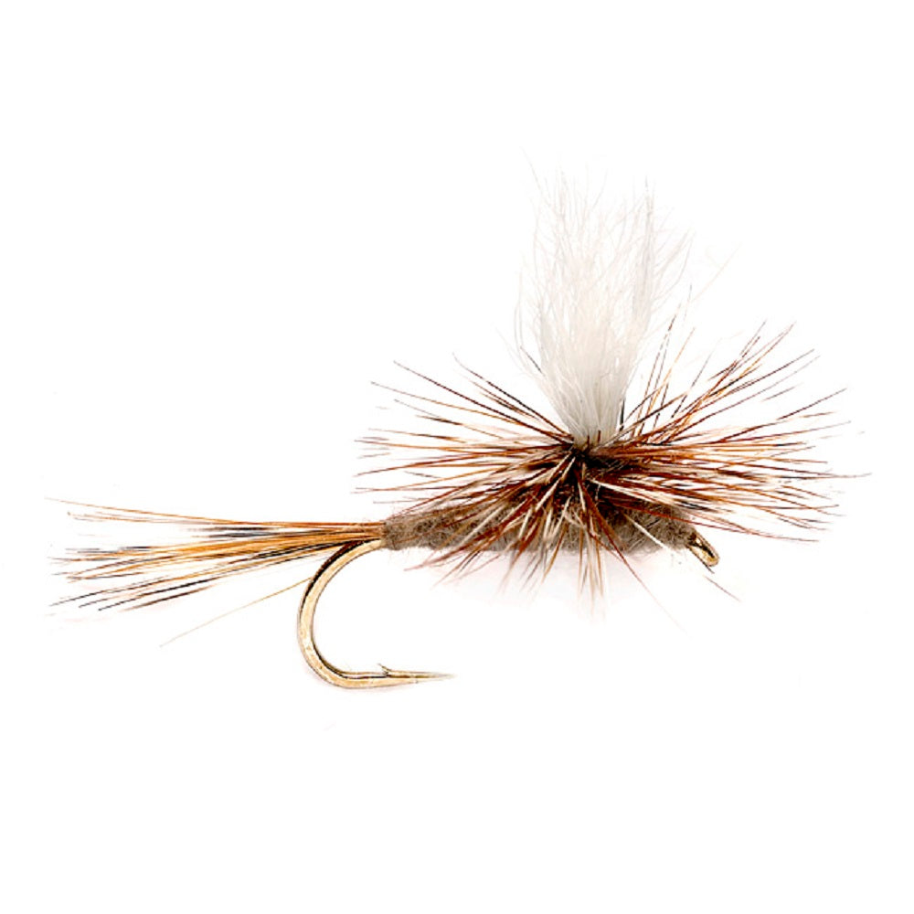 Adams Parachute Classic Dry Fly - 12 Flies Hook Size 16