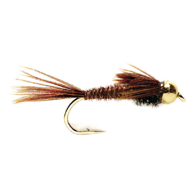 Tungsten Bead Head Pheasant Tail Nymph 1 Dozen Flies Size 16