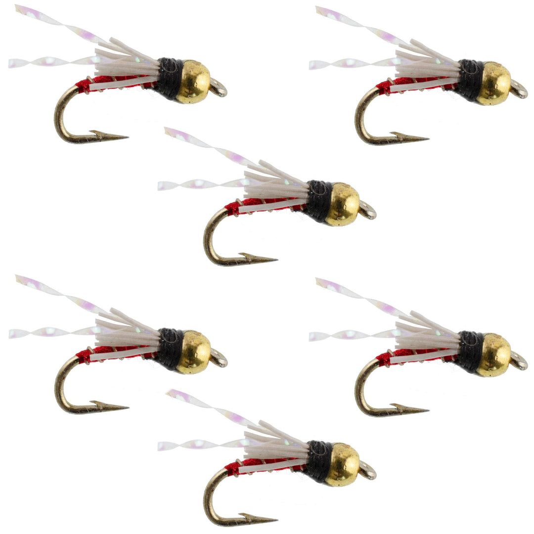 fish and hook dip Beadhead Red 3 Dollar Dip Serendipity Wet Fly Fishing Flies