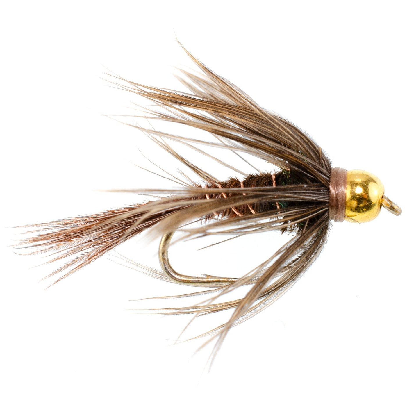 Soft Hackle Bead Head Pheasant Tail Nymph Fly Fishing Flies - 6 Flies ...