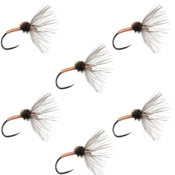 Copper Sakasa Kebari - 6 Tenkara Flies - Size 10