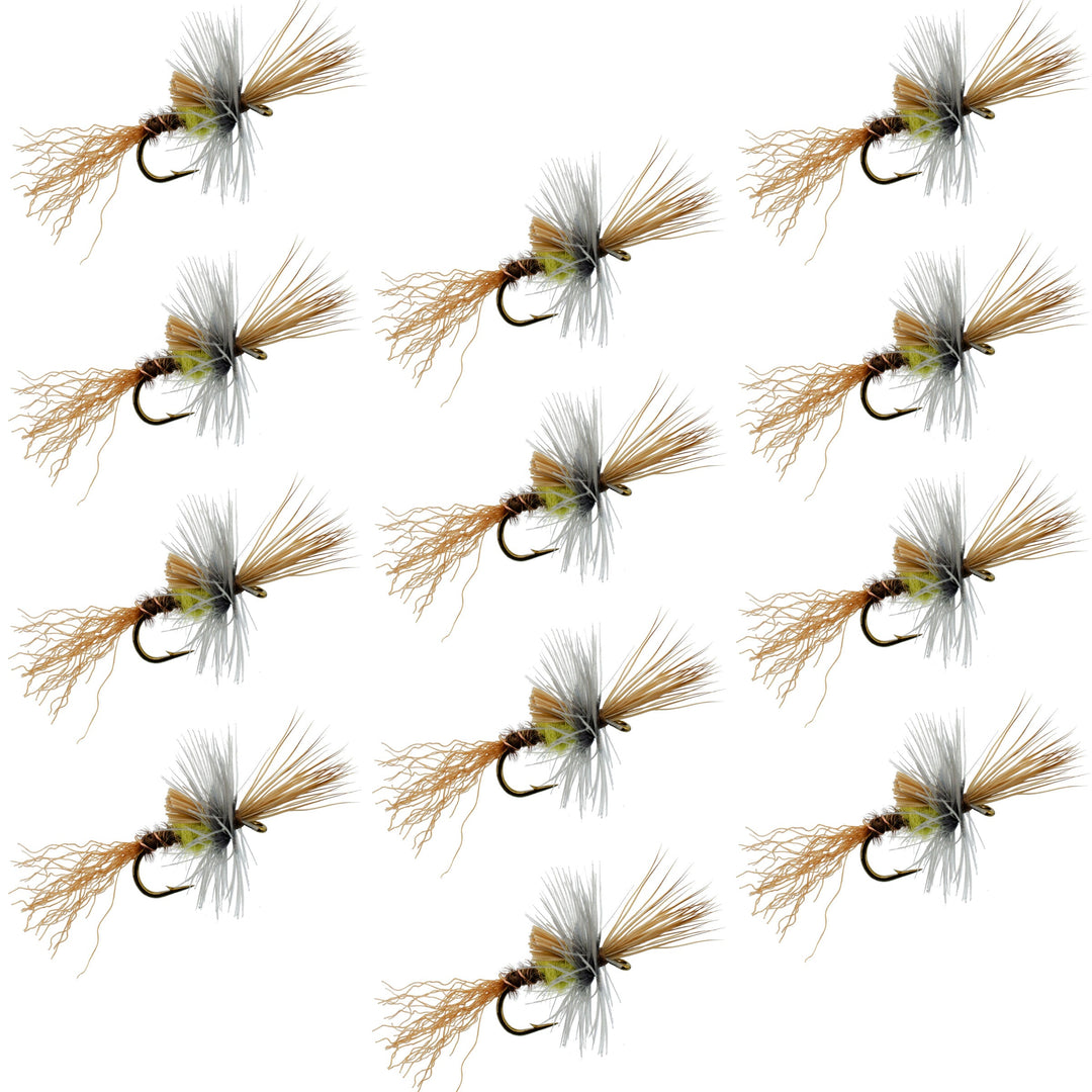Pale Morning Dun PMD Cripple Mayfly 12 Flies Hook Size 16 – Wasatch ...