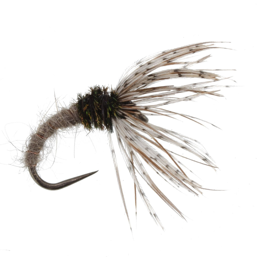 Hares Ear Sakasa Kebari - 6 Tenkara Flies - Size 12