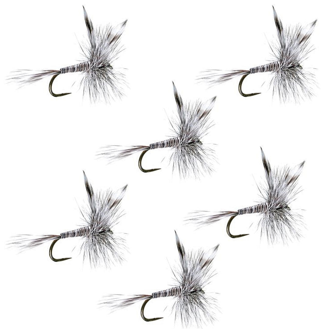 Barbless Mosquito Classic Trout Dry Fly Fishing 6 Flies Barbless Mosquito Classic Trout Dry Fly Fishing 6 Flies