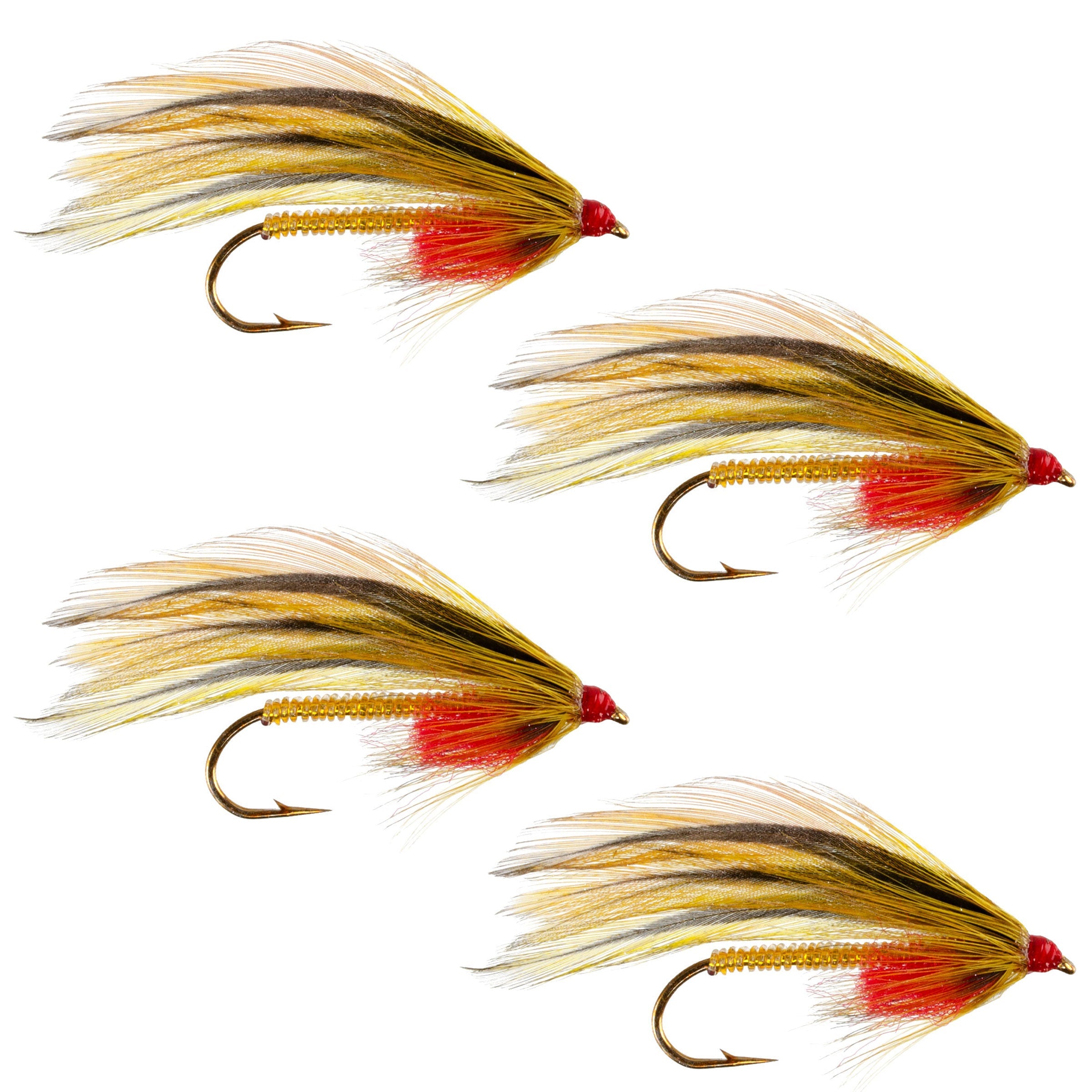 Classic Streamer Patterns Platte River Special Classic Streamer Flies - Set of 4- Hook Size 4 ...