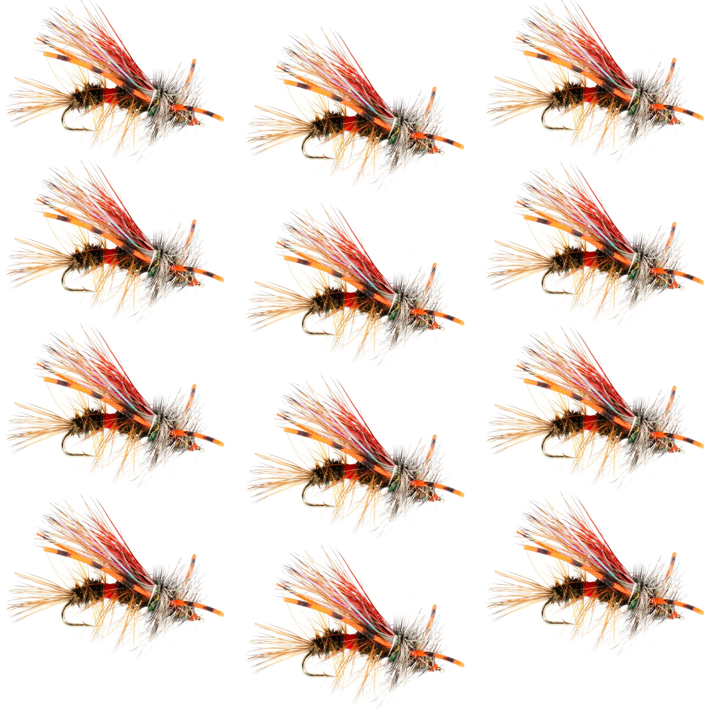 Rubber Fly Rings Kaufmann's Royal Crystal Stimulator Rubber Legs Dry Fly - 1 Dozen Flie ...