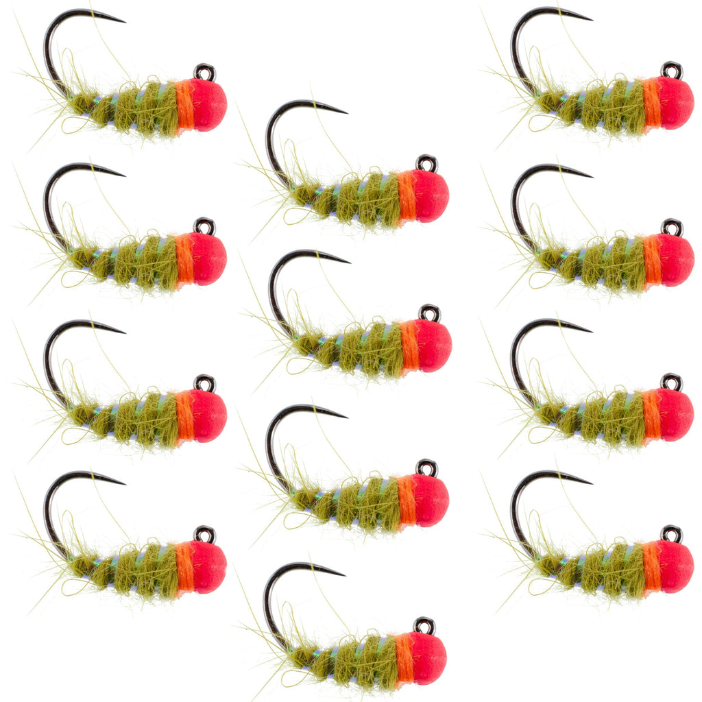 Tungsten Hot Bead Walt's Worm Jig Tactical Czech Nymph Euro Nymphing F –  Wasatch Tenkara Rods