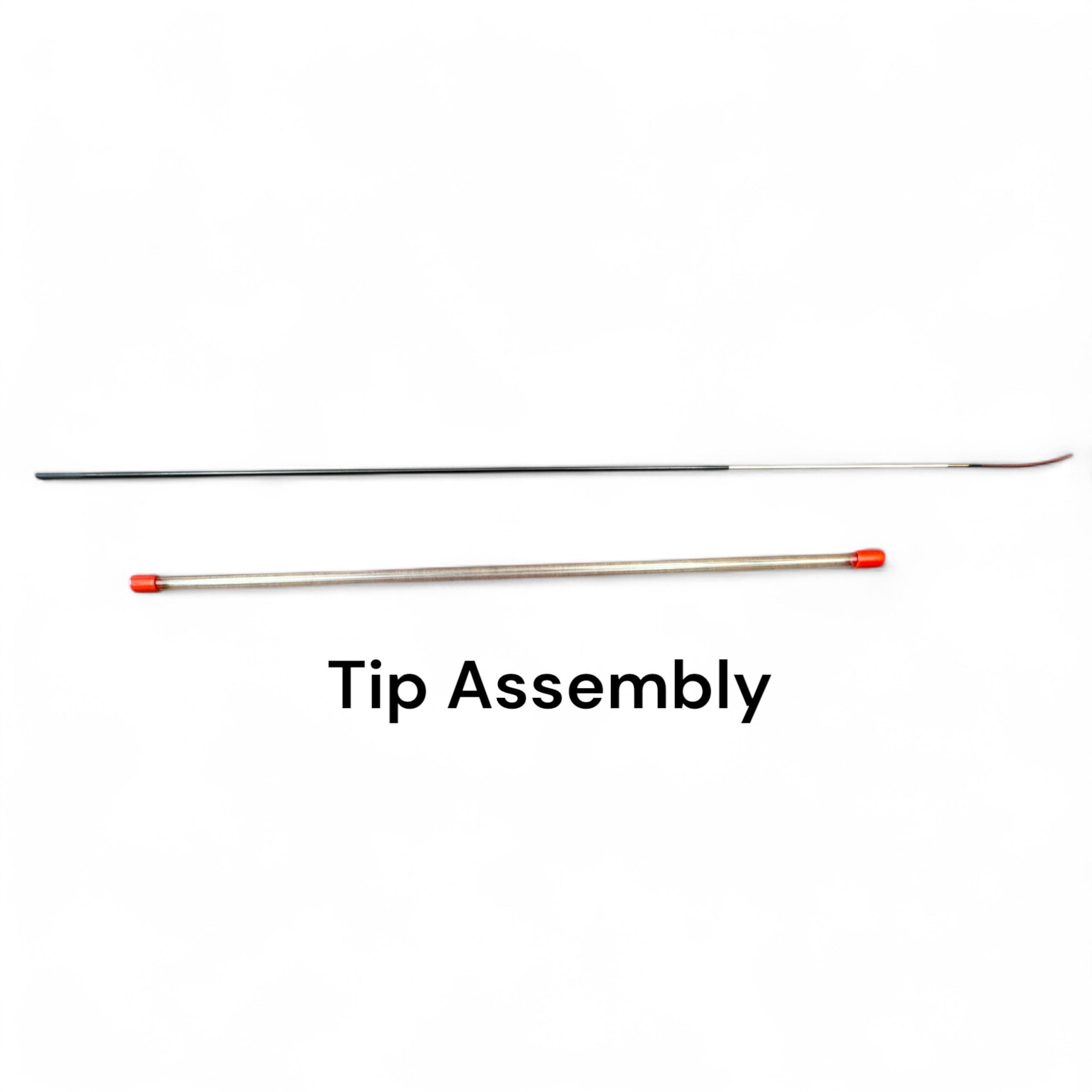 Replacement tip assembly for the Wasatch Tenkara Rods RodZilla, including sections 11, 12, and the lillian, shown with protective storage tube—crafted for quick swaps and optimal rod performance on the water.